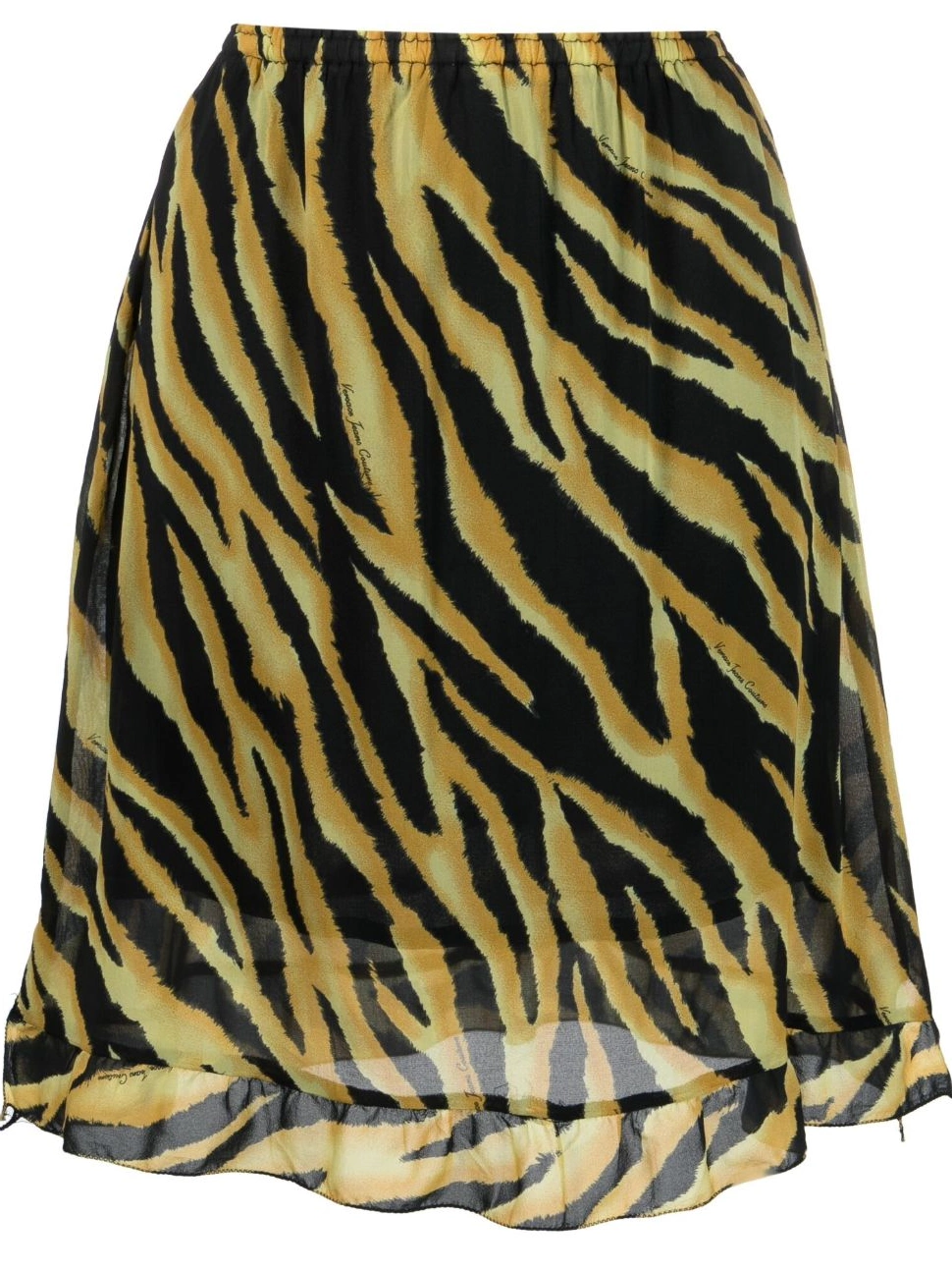 Affordable skirt 2000s tiger Women stripe-print Versace 0818